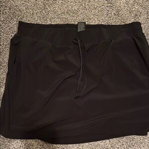 Black Athletic Skort